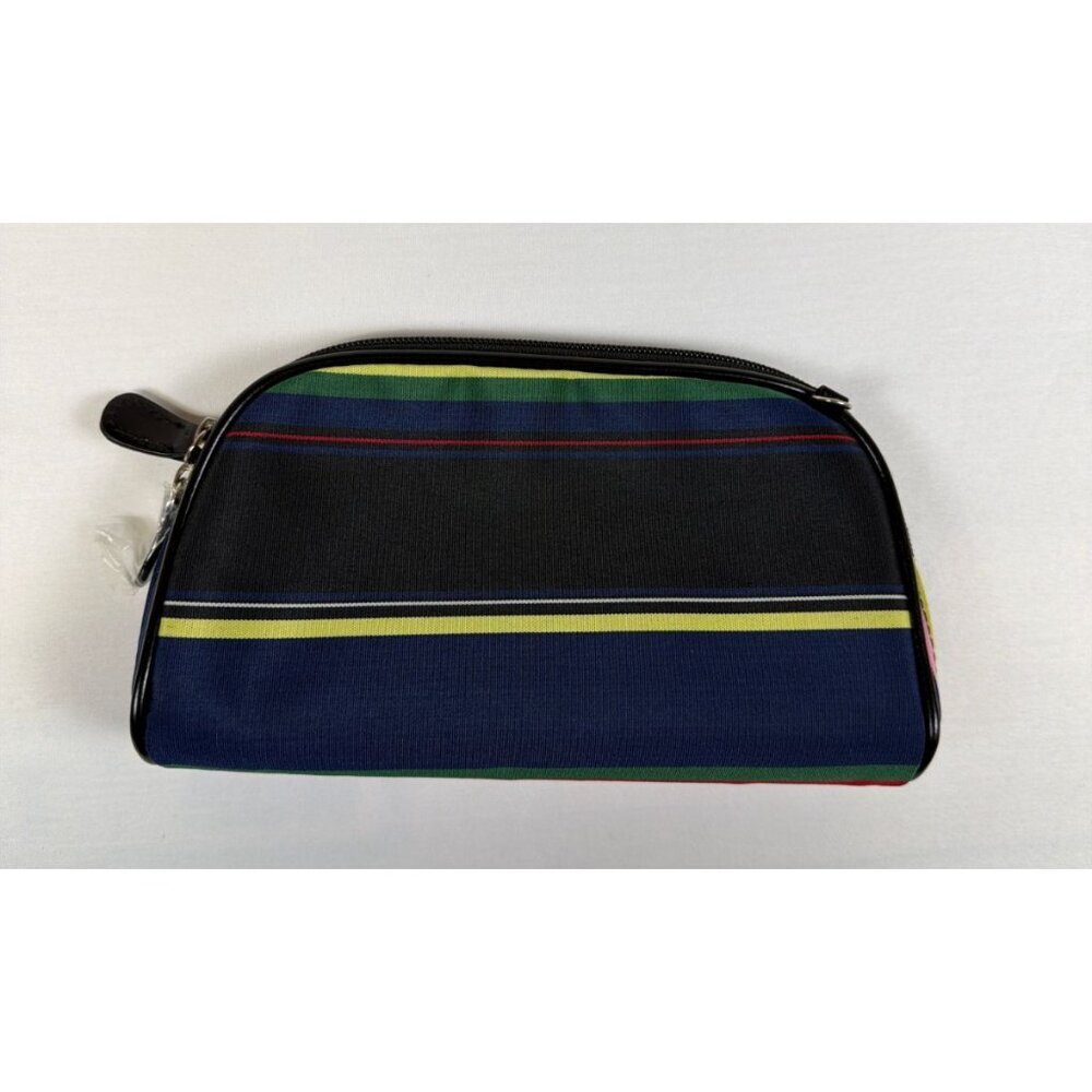 Kate Spade New York Canvas Stripe Small Shoulder Bag & Cosmetic Pouch Set Multi - Picture 2 of 9